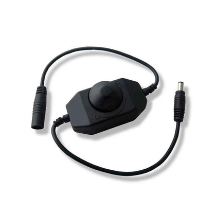 Controlador Para Tira Led Monocolor Dimmer Negro_0