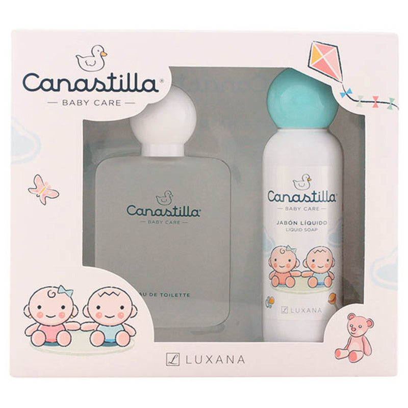Set Con Perfume Infantil Luxana Canastilla (2 Uds)_0