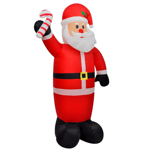 Vidaxl Papá Noel Inflable Con Luces Led 120 Cm_0