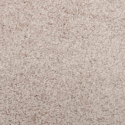 Alfombra Peluda De Pelo Largo Moderna Pamplona Beige Ø 280 Cm / Vetonek_3