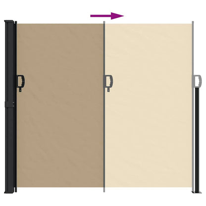 Vidaxl Toldo Lateral Retráctil Beige 180x300 Cm_4