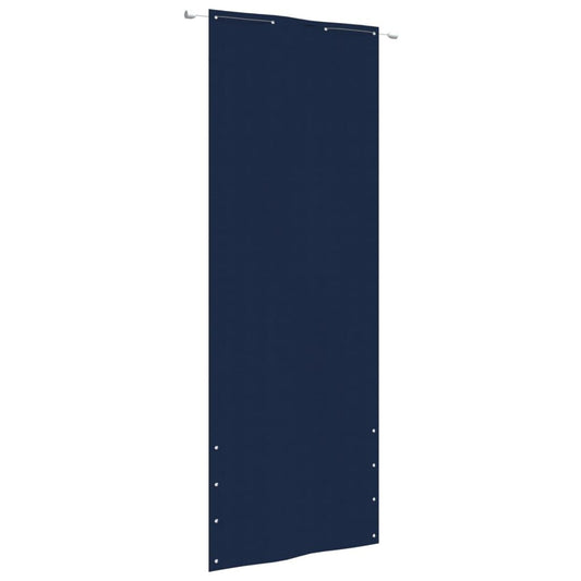 Vidaxl Toldo Para Balcón De Tela Oxford Azul 80x240 Cm_0
