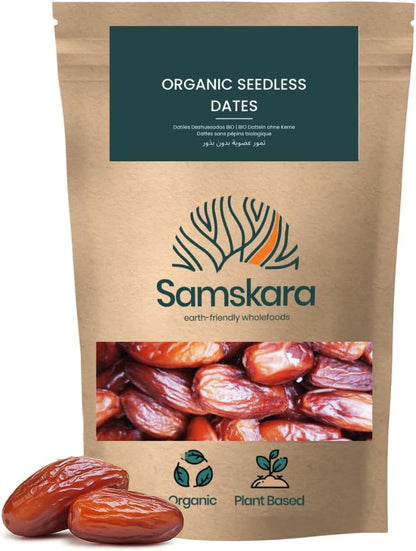 Dátiles Deglet Nour Sin Hueso Bio - 9kg | Dátiles Ecológicos Naturales, Endulzante Vegano Sin Azúcares Refinados_0