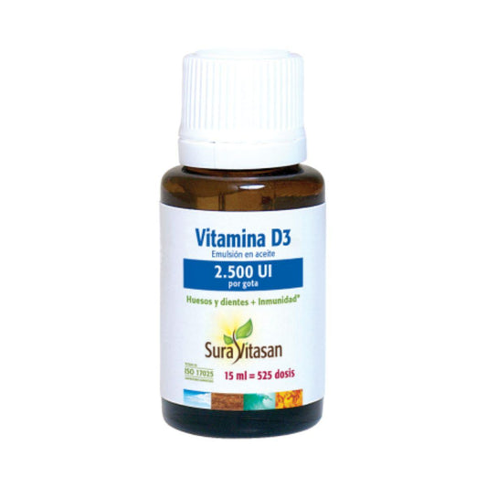 Vitamina D3 2.500 UI 15 ml SuraVitasan