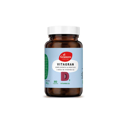 Vitagran D3 EL Graner, 100MCG 100 cápsulas