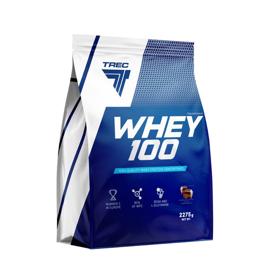 Proteína Whey 100 2,275kg Sabor Chocolate Trec Nutrition_0