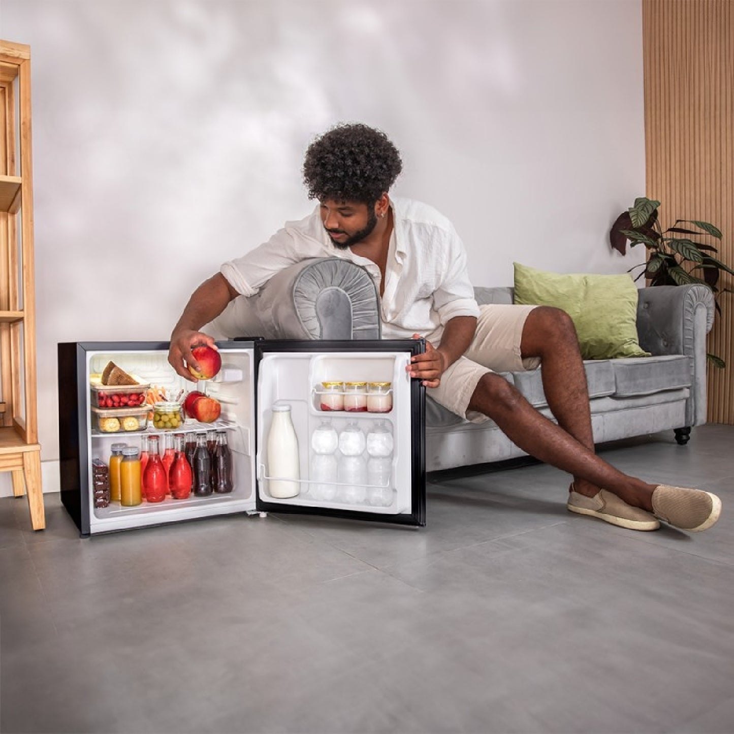 Cecotec Mini Frigorífico Grandcooler 20000 L Silentcompress Black_2