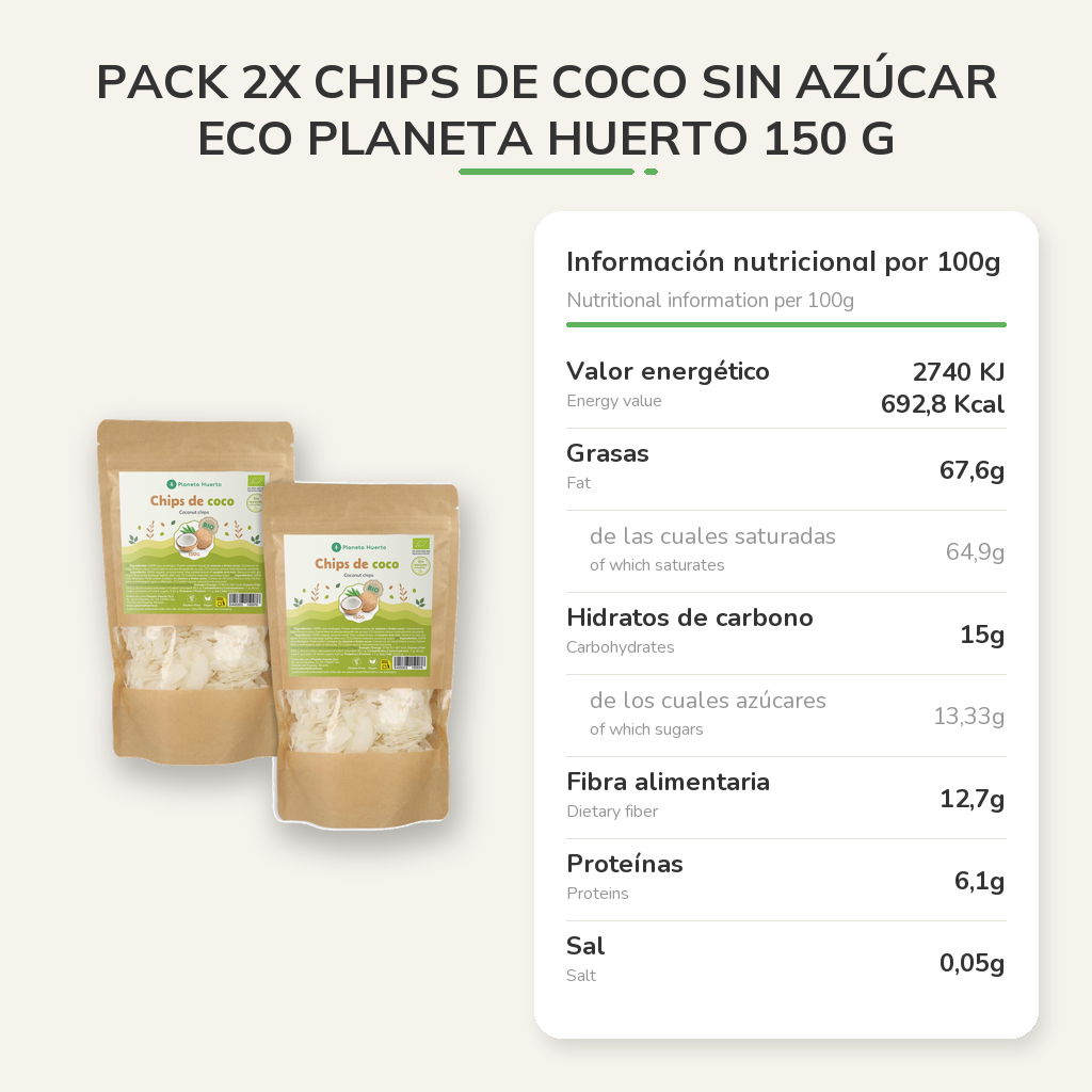 Información nutricional