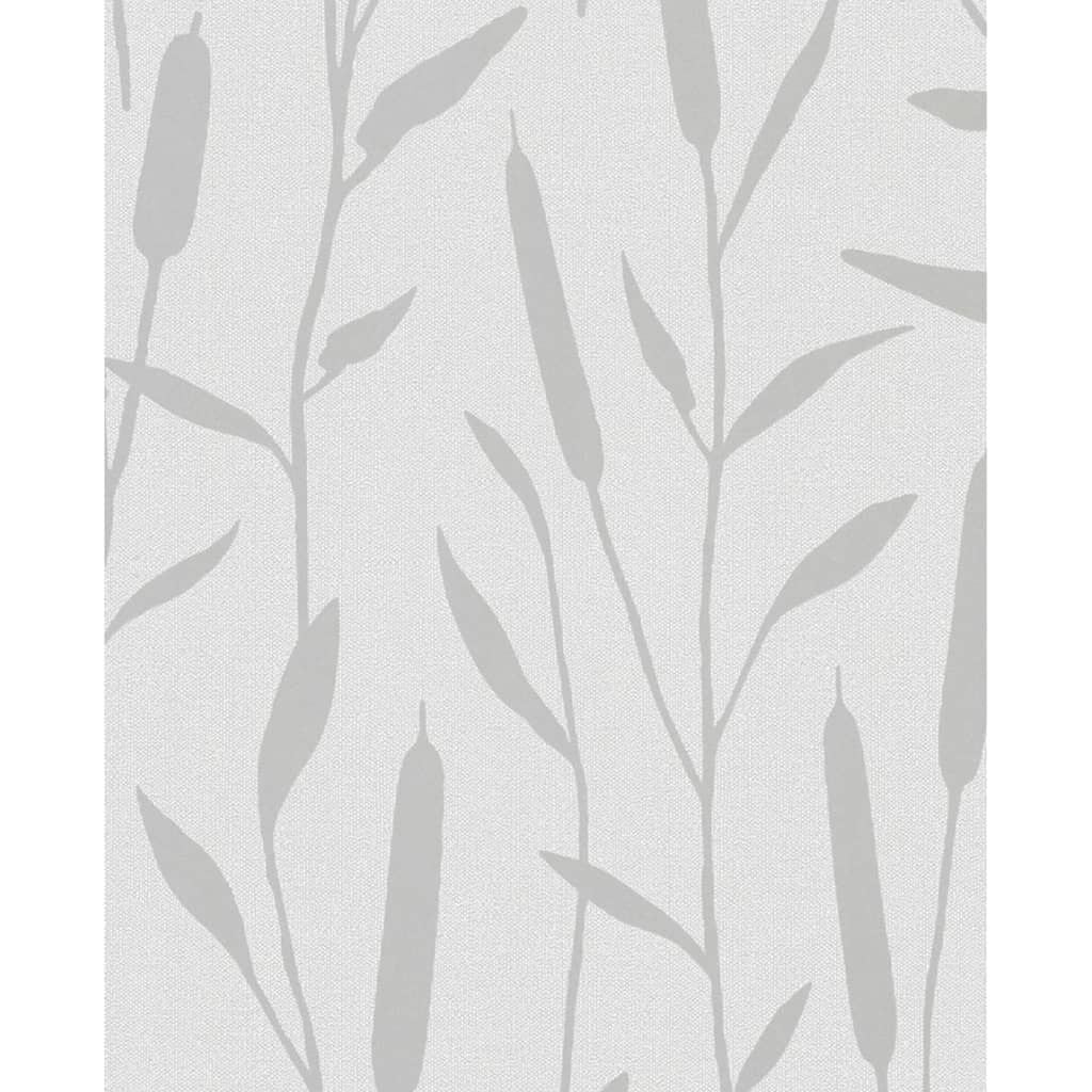 Noordwand Papel De Pared Topchic Reed Plumes Gris Metalizado_0