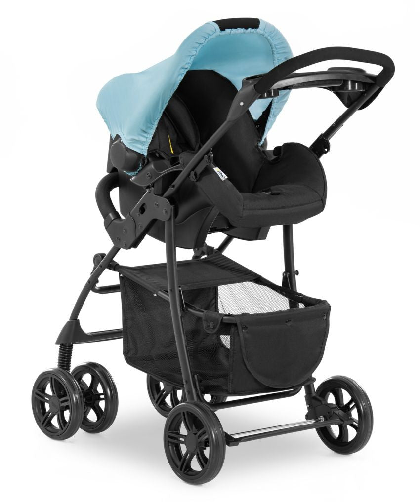 Carrito De Bebé Shopper Trío Hasta 22 Kg Capazo Duro Blue_4