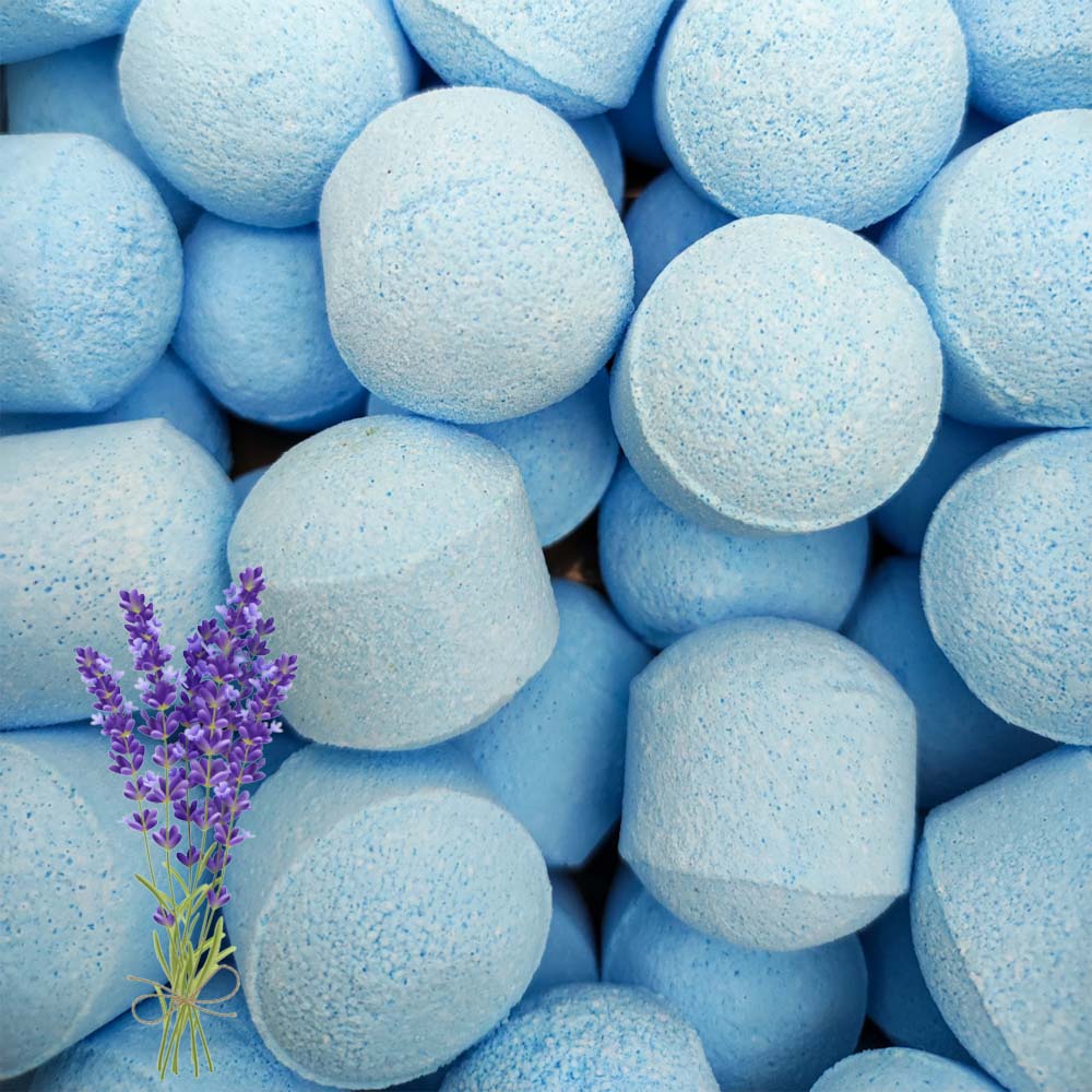 200 Mini Bombas Efervescentes Para Manicura Y Pedicura - Aroma: Lavanda - Pack Especial Profesionales_3