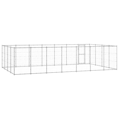 Perrera De Exterior De Acero Galvanizado 33,88 M²_3