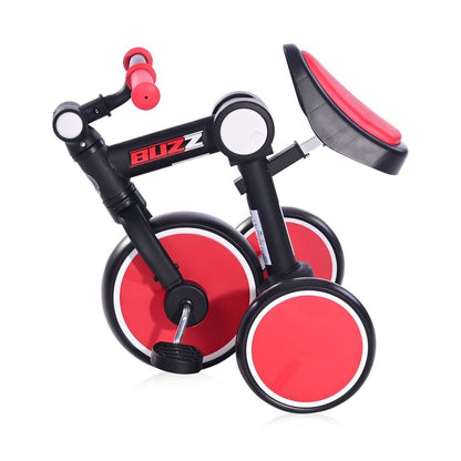 Triciclo Plegable Buzz Para Bebé Black Turquoise_4