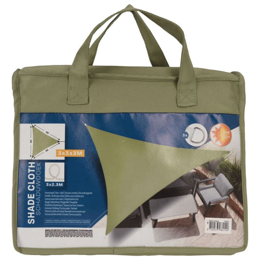 Progarden Toldo Triangular Verde 3x3x3 M_0