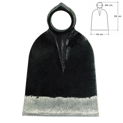 Azada  Forjada Sin Mango    36/  750 Gramos_0