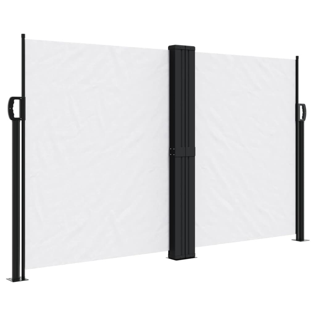 Vidaxl Toldo Lateral Retráctil Blanco 140x1000 Cm_0