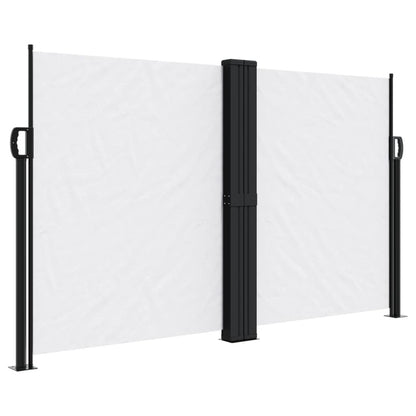 Vidaxl Toldo Lateral Retráctil Blanco 140x1000 Cm_0