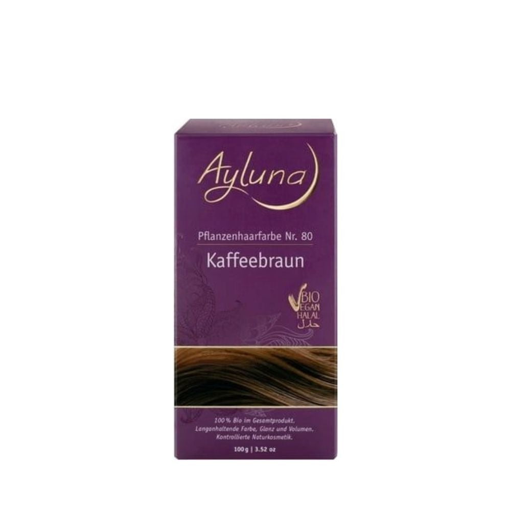 Ayluna Tinte Vegetal Nº80 Café 100g_0