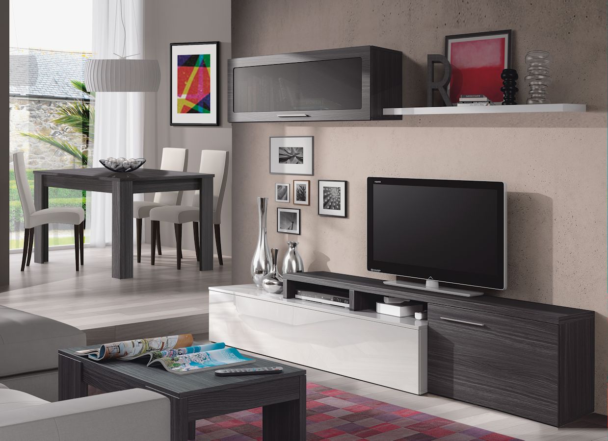 Mesa Centro Elevable Flow Gris Ceniza_3