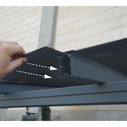 Cochera Carport Verona aluminio 504x299 cm Canopia by Palram