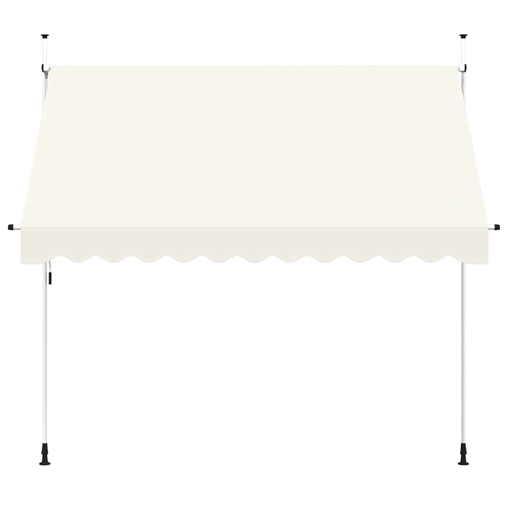 Toldo Retráctil De Operación Manual 300 Cm Crema_2