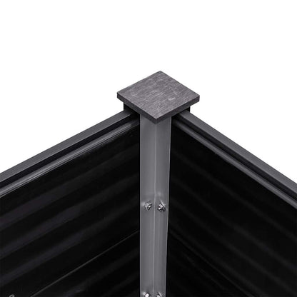 Arriate Elevado De Wpc Gris 300x100x91 Cm_4