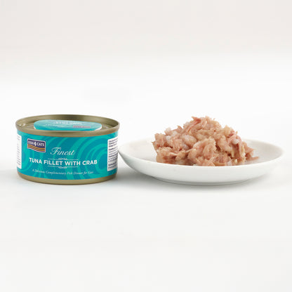 Fish4cats Filete Para Gato – Atún Con Cangrejo 70 G (pack De 10)