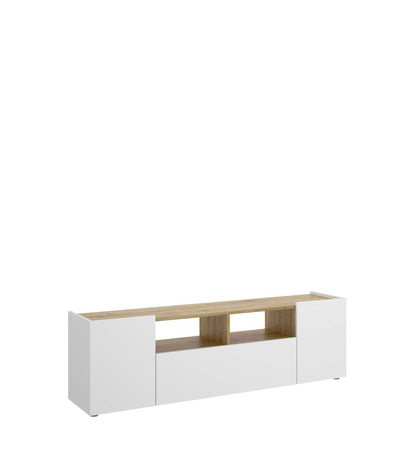 Mueble De Televisión Lun En Blanco-nordicl 47 Cm(alto)155 Cm(ancho)43 Cm(fondo)_2
