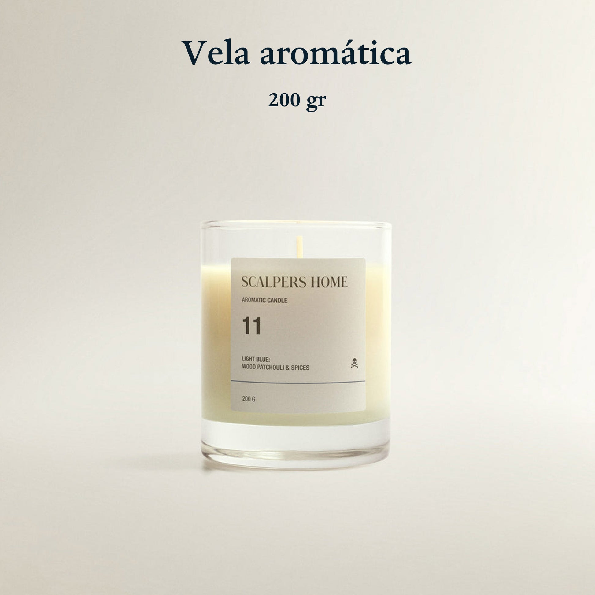 Vela Aromática 200gr White Lotus Scalpers_1