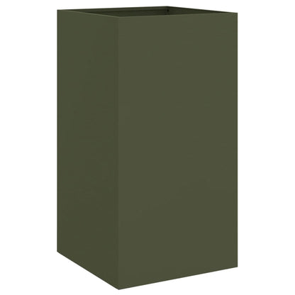 Jardinera Acero Verde Oliva 42x38x75 Cm_5
