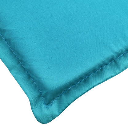 Vidaxl Cojín Para Tumbona Tela Oxford Turquesa_5