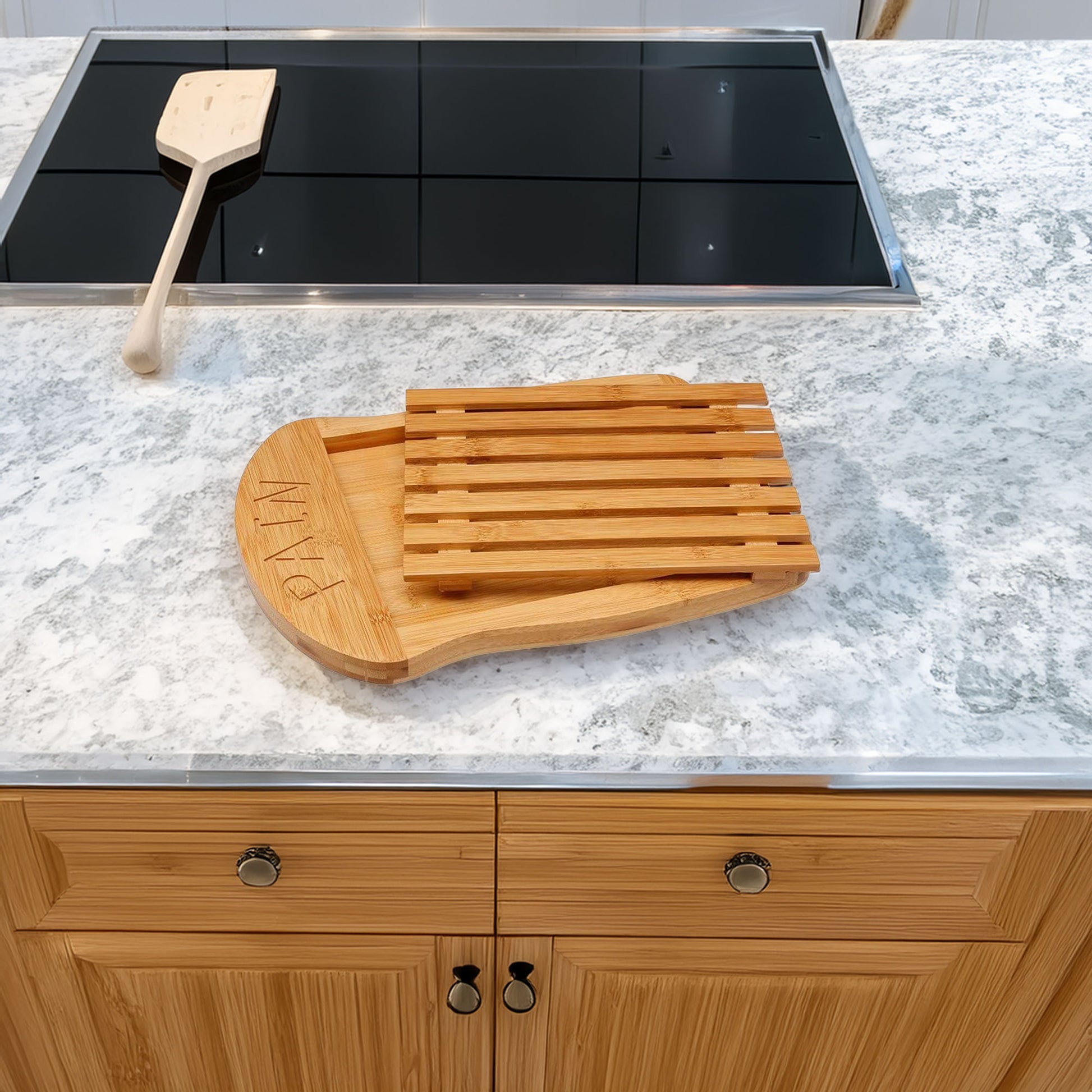 Well Home - Tablero De Bambú Para Rebanadas 34x26x2cm