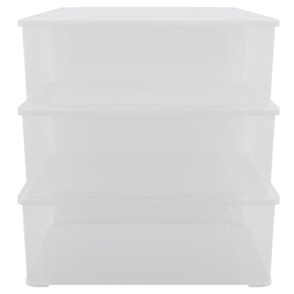 Vidaxl Cajas De Almacenaje Apilables 6 Uds Plástico 5 L_3