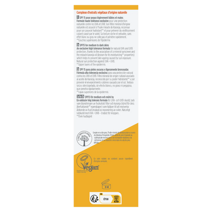 Aceite Solar en spray SPF 15 Hipoalergénico Bioregena 90 ml