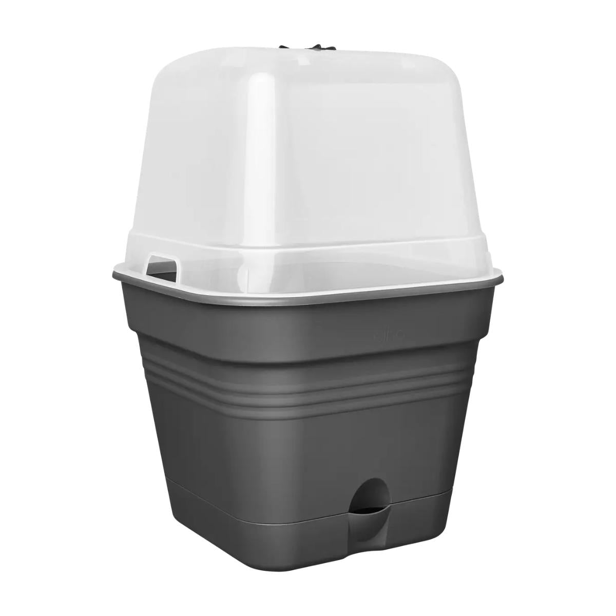 Maceta de cultivo Green Basics Elho Antracita 30 cm