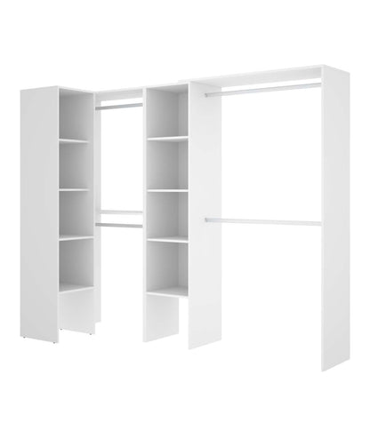 Vestidor De Rincón Luz 2 Color Blanco 228cm (ancho) 79.4 Cm (fondo) 187 Cm (alto)_0