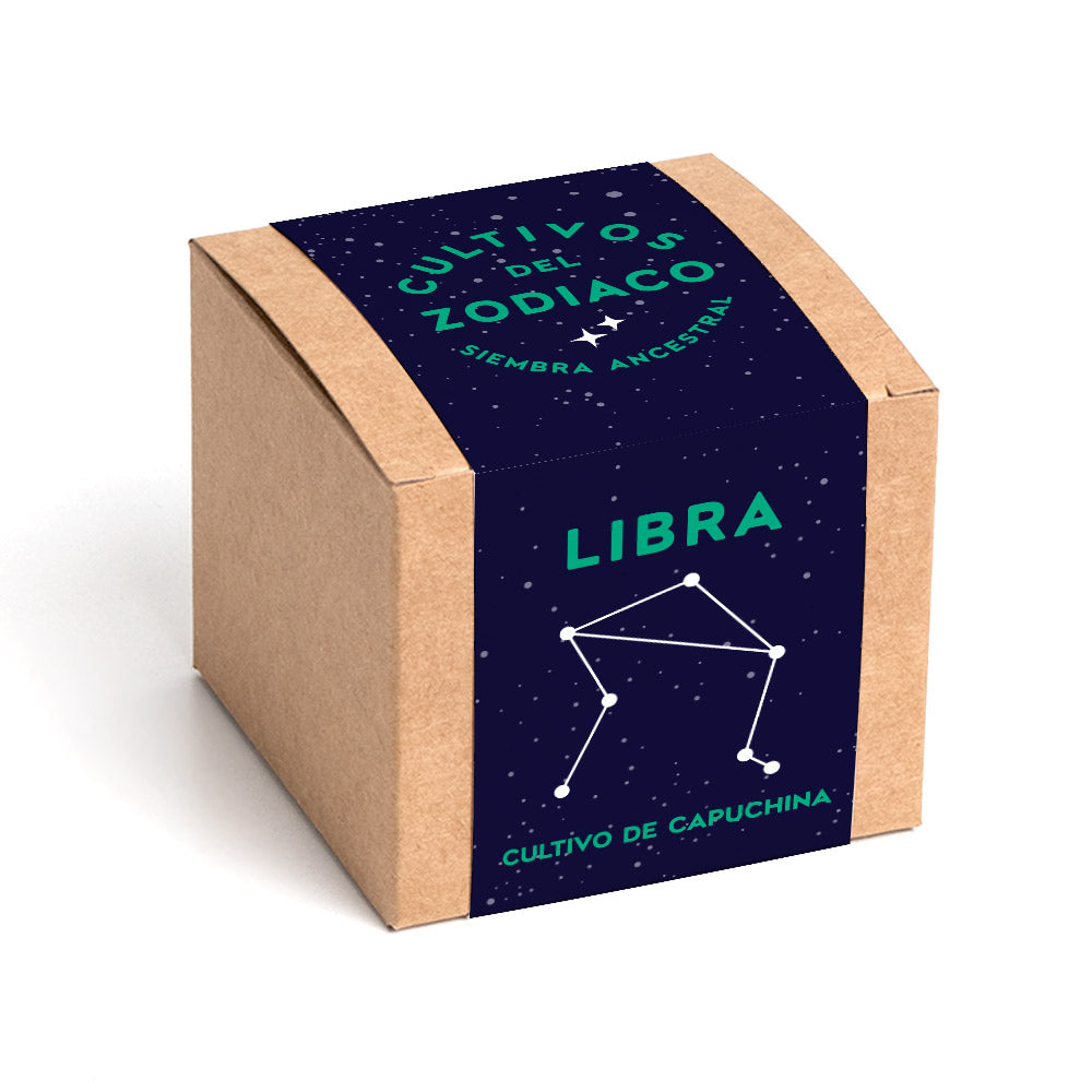 Cultivos Del Zodiaco – Libra | Kit De Cultivo Con Semillas De Capuchina_0