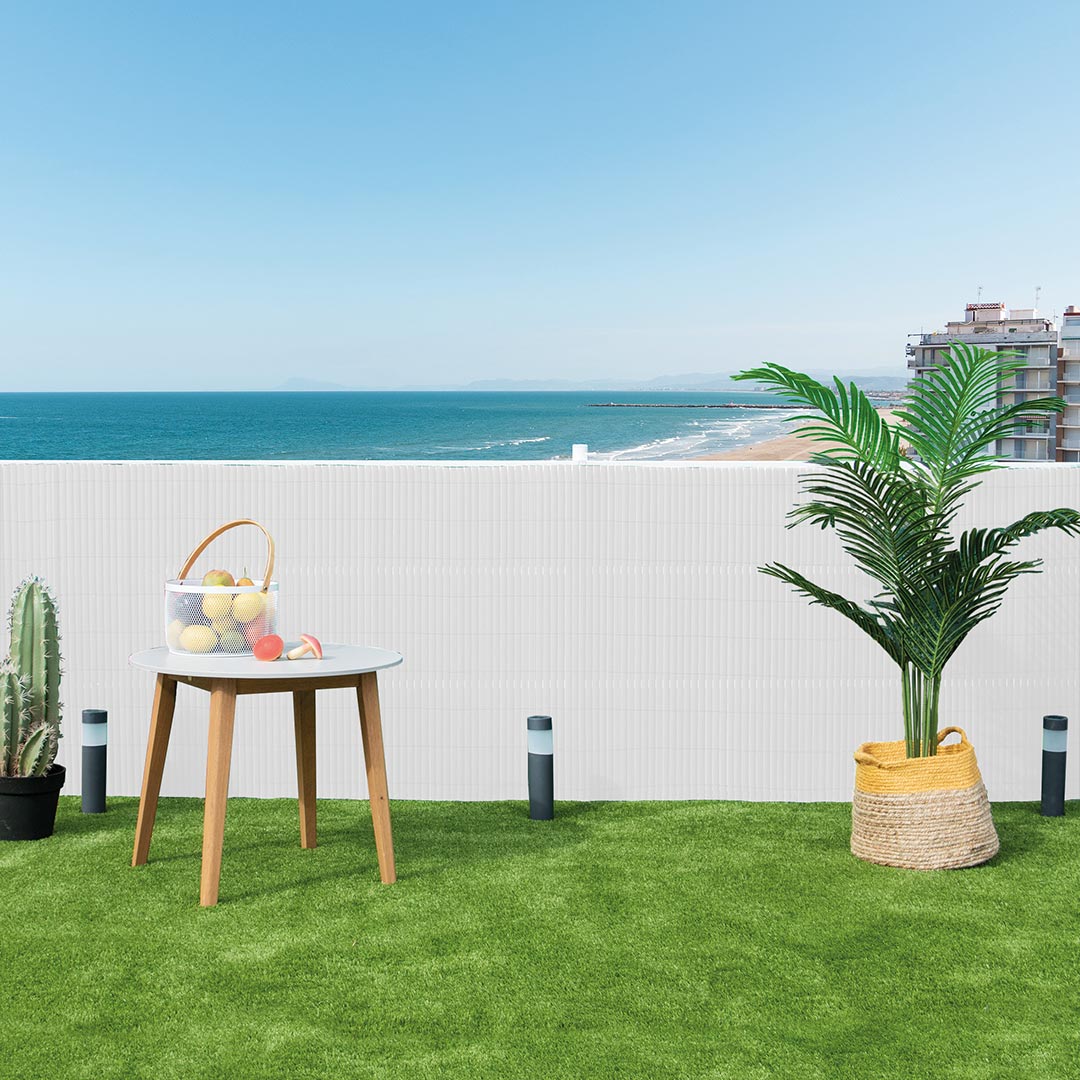 Cañizo Pvc Essential Recycane 20mm Blanco Para Cerramientos 1x3 M / Multicolor_2