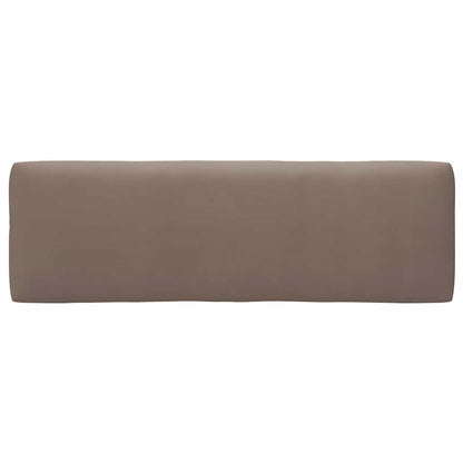 Vidaxl Cojines Para Palets 3 Unidades Tela Gris Taupé_4