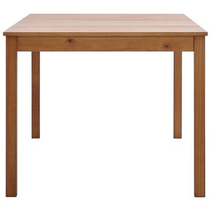Mesa De Comedor De Madera De Pino Marrón Miel 180x90x73 Cm_1