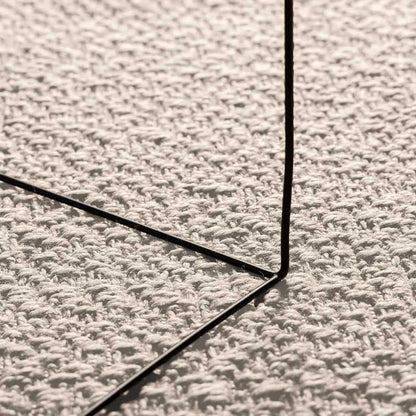 Vidaxl Alfombra Zizur Apariencia Yute Interior Exterior Crema_3