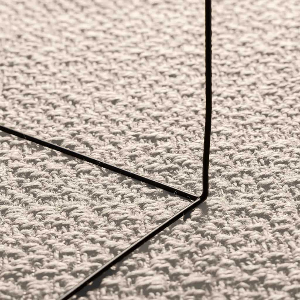 Vidaxl Alfombra Zizur Apariencia Yute Interior Exterior Crema 80x200cm_3
