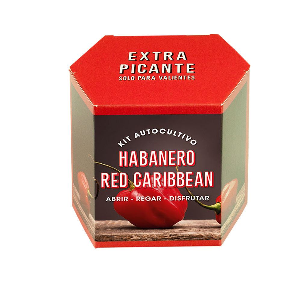 Kit De Autocultivo Habanero Red Caribbean | Pimiento Extra Picante (450.000 Shu)_0