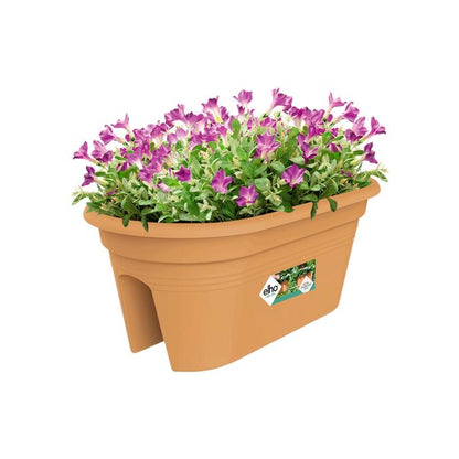 Jardinera balcón Green Basics terra 55 cm Elho