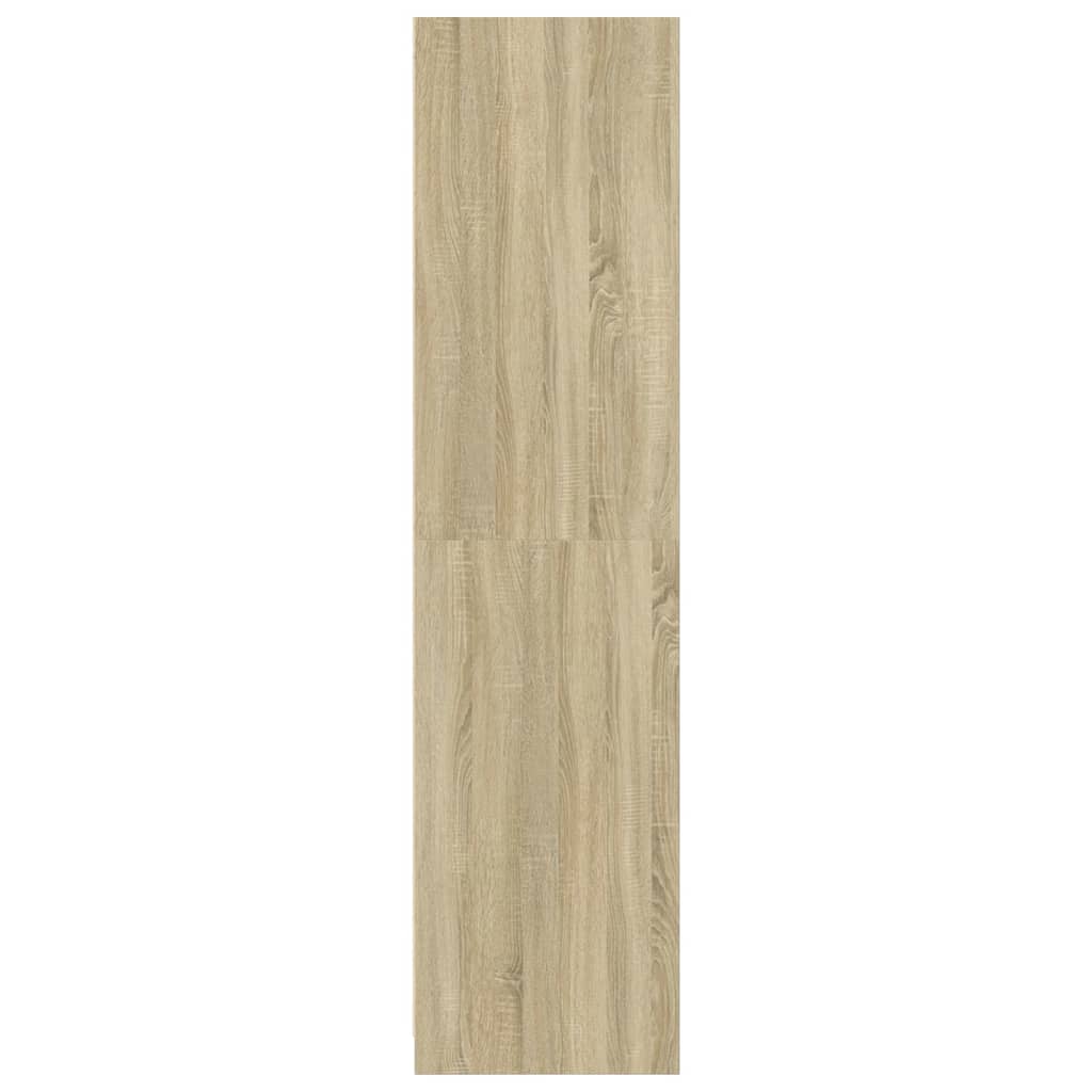 Armario Madera Contrachapada Color Roble Sonoma 100x50x200 Cm_4