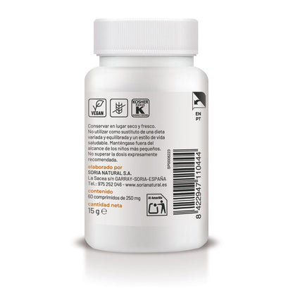 Cobre liberación sostenida, Soria Natural, 60 comprimidos