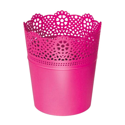 Maceta Lace , Dimensiones (mm) 135x135x155, Color Fucsia_0
