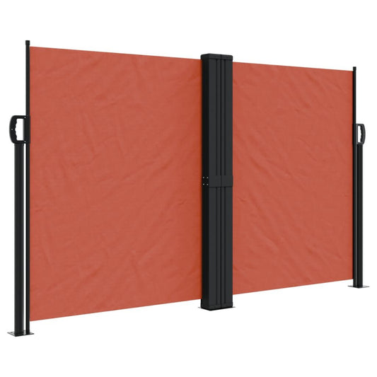 Vidaxl Toldo Lateral Retráctil Terracota 140x1000 Cm_0