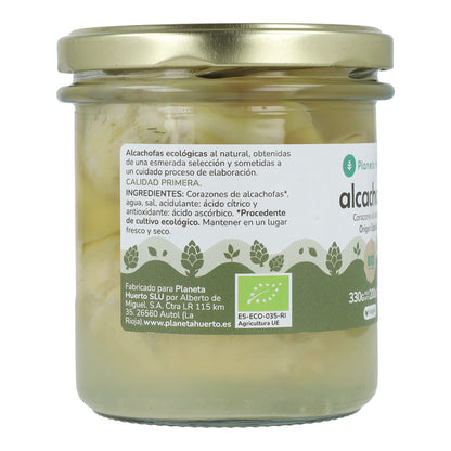 Alcachofa corazones ECO Planeta Huerto 330 g