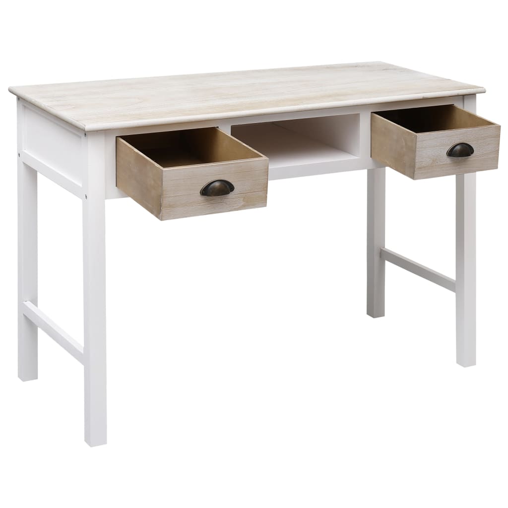 Mesa Consola De Madera 110x45x76 Cm_0